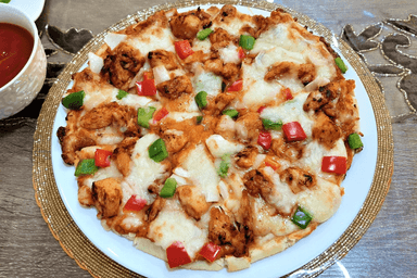 Butter Chicken Pizza